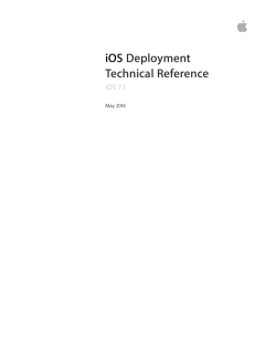 iOS Deployment Technical Reference Access detailed - Apple