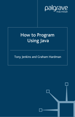 How to Program Using Java - Taq.ir