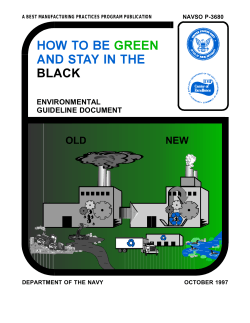 How to be Green and Stay in the Black - infoHouse