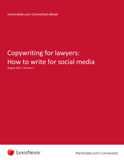 Copywriting for lawyers: How to write for social media
