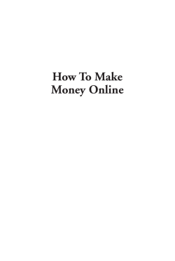 How To Make Money Online - Larry Bussey Online - Homestead