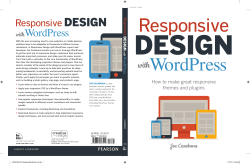 Responsive Design with WordPress: How to Make - Pearsoncmg