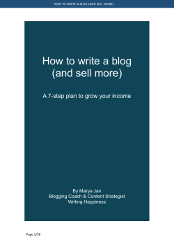 How to write a blog and get more clients and customers - Writing