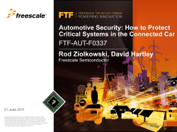 Automotive Security: How to Protect Driver Information in the