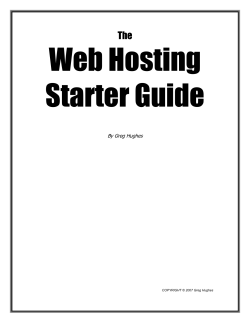 How To Be A Webmaster - BlackWire Hosting
