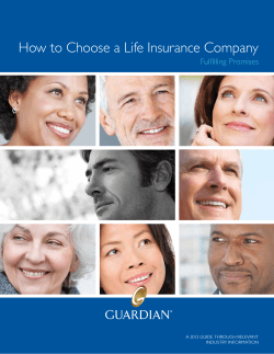 How to Choose a Life Insurance Company - Lucido-Morris and
