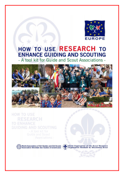 How to use research to enhance Guiding and Scouting - Europe