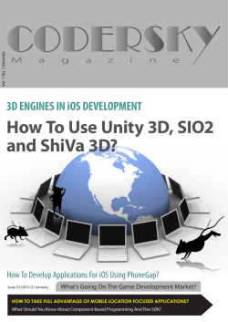 How To Use Unity 3D, SIO2 and ShiVa 3D? - FlexMappers