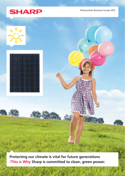 Protecting our climate is vital for future generations /This is Why