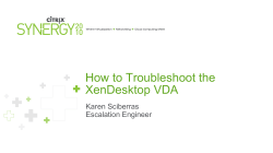 How to Troubleshoot the XenDesktop VDA - Support - Citrix