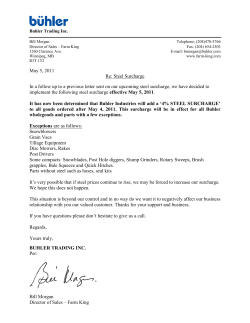 US Allied Parts Price List Cover Sheet 2011 - Edney Distributing Co