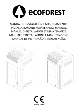 Manual instalación y mantenimiento 20-05-2014. - Ecoforest