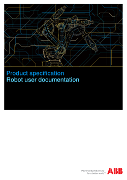 Robotics user manual