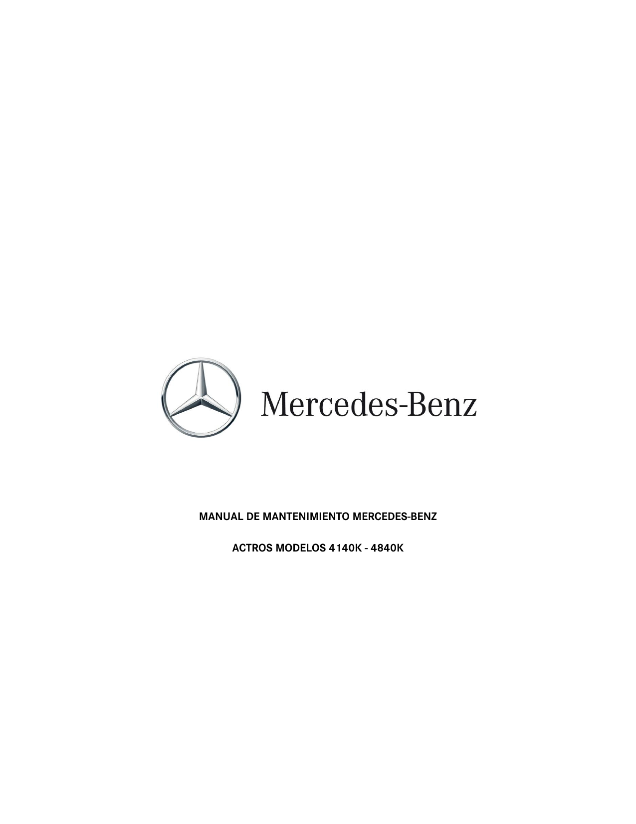 o309 B manual de instrucciones de 1982 mantenimiento y cuidados Mercedes Benz l410 