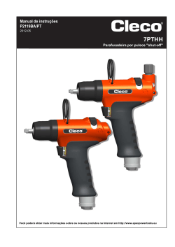 Manual de instru&ccedil;&otilde;es P2119BA/PT - Apex Tool Group