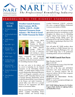 NARI NEWS - Kansas City NARI