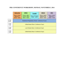 Please click here to view the agenda in PDF format - SIGSAC