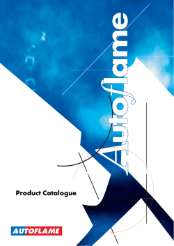 Product Catalog (PDF) - Autoflame