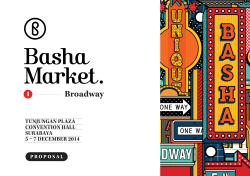 e-brochure - Basha Market on Broadway | Surabaya