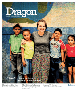 download the 2014 Fall Dragon magazine - Bishop ODowd High