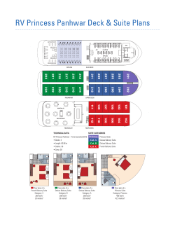 RV Princess Panhwar Deck  Suite Plans - Travelmarvel