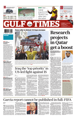Research projects in Qatar get a boost - Gulf Times