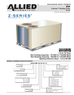 Z-Series (7.5-10 ZHA) - Allied Commercial