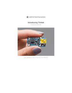 Introducing Trinket - Adafruit Learning System
