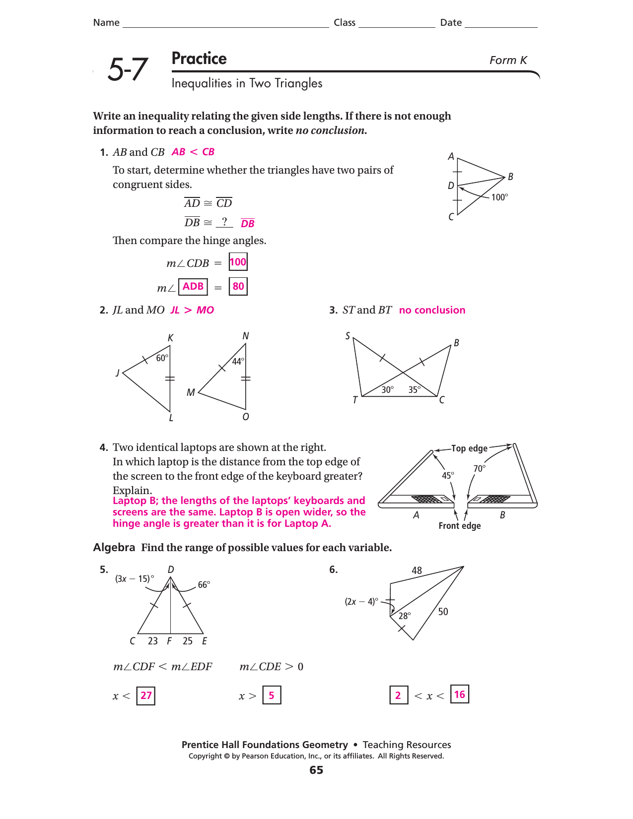 Fast Link PDF Book Chapter 9 Test Geometry Form G Answers Pearson