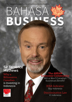 Sir Terrence Mathews - ICCC