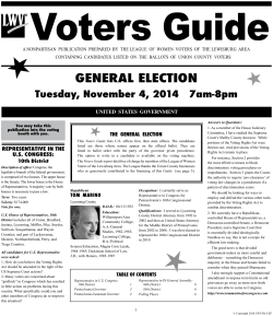 GENERAL ELECTION