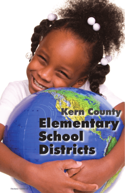 Elementary School Districts - Kern County Superintendent of Schools