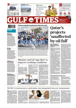 Qatars projects - Gulf Times