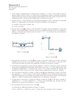 Homework 6 - Mechanical Engineering