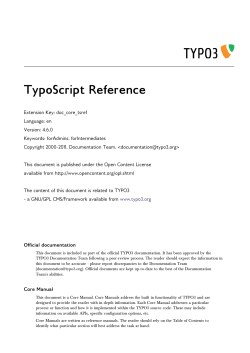 TypoScript Reference - JWeiland.net