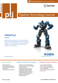 Pipeline Technology Journal 2/2014
