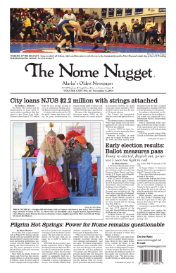 City loans NJUS $2.2 million with strings attached - The Nome Nugget
