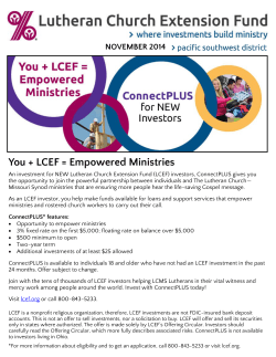 LCEF Newsletter