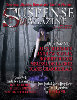Suspense Magazine October/November 2014