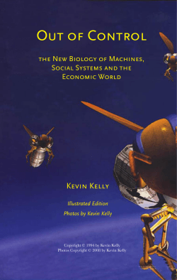 Out of Control - Kevin Kelly