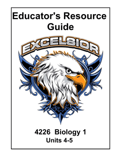 4226_Biology_Units 4-5_ERG.pdf - Learn Excelsior