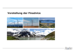 Vorstellung der Finadvice