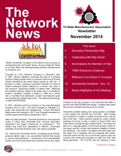 November 2014 - Tri-State Manufacturers Association