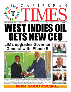 LIME upgrades Governor General with iPhone 6 - Caribtimes