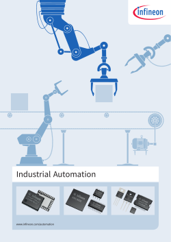 Industrial Automation Brochure - Infineon
